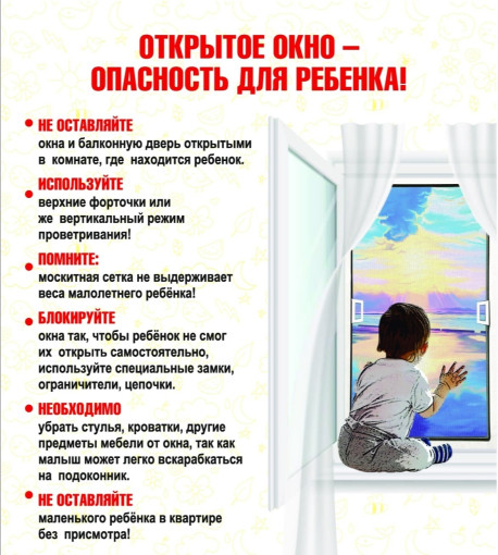 ПАМЯТКА для родителей об опасностях открытого окна . ПАМЯТКА для родителей об опасностях открытого окна .